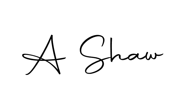 How to make A Shaw signature? Autography-DOLnW is a professional autograph style. Create handwritten signature for A Shaw name. A Shaw signature style 10 images and pictures png