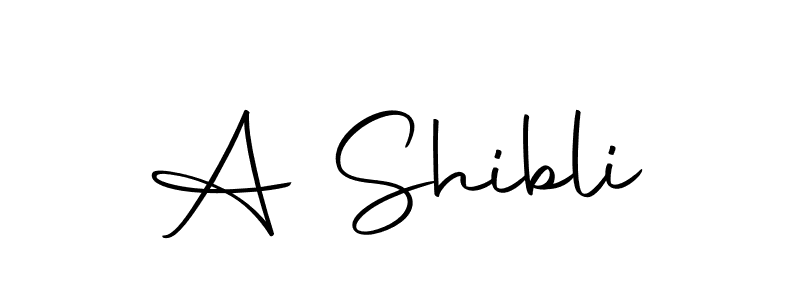 The best way (Autography-DOLnW) to make a short signature is to pick only two or three words in your name. The name A Shibli include a total of six letters. For converting this name. A Shibli signature style 10 images and pictures png