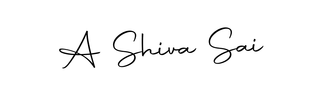 This is the best signature style for the A Shiva Sai name. Also you like these signature font (Autography-DOLnW). Mix name signature. A Shiva Sai signature style 10 images and pictures png