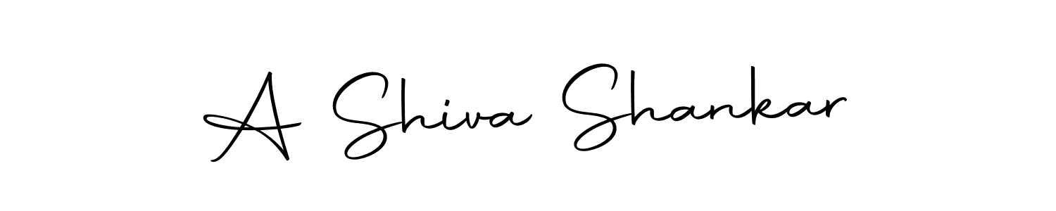 Use a signature maker to create a handwritten signature online. With this signature software, you can design (Autography-DOLnW) your own signature for name A Shiva Shankar. A Shiva Shankar signature style 10 images and pictures png