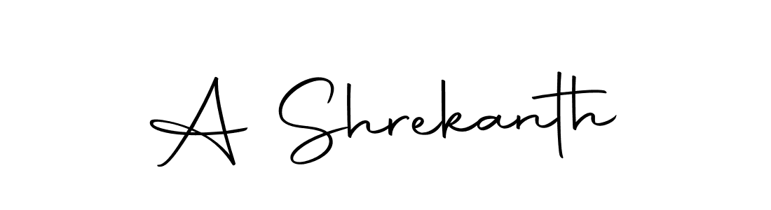 How to make A Shrekanth name signature. Use Autography-DOLnW style for creating short signs online. This is the latest handwritten sign. A Shrekanth signature style 10 images and pictures png