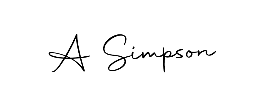 Here are the top 10 professional signature styles for the name A Simpson. These are the best autograph styles you can use for your name. A Simpson signature style 10 images and pictures png