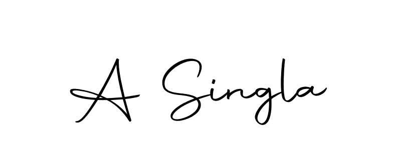 How to Draw A Singla signature style? Autography-DOLnW is a latest design signature styles for name A Singla. A Singla signature style 10 images and pictures png