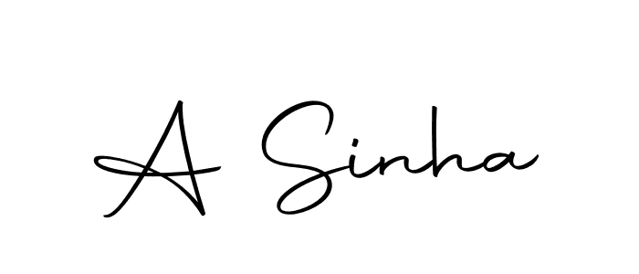 Create a beautiful signature design for name A Sinha. With this signature (Autography-DOLnW) fonts, you can make a handwritten signature for free. A Sinha signature style 10 images and pictures png