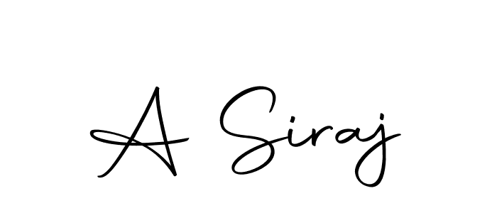 How to make A Siraj name signature. Use Autography-DOLnW style for creating short signs online. This is the latest handwritten sign. A Siraj signature style 10 images and pictures png