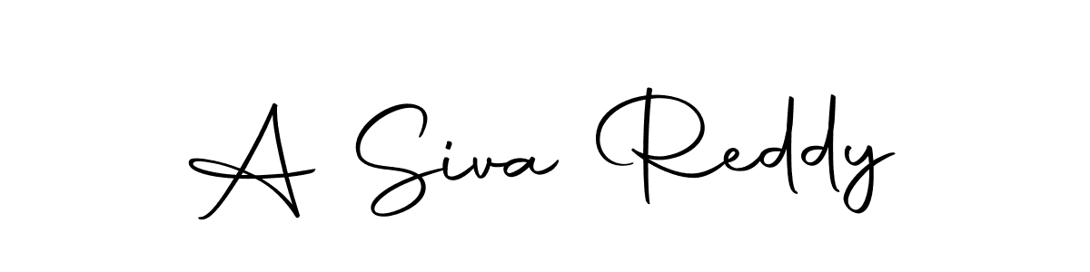 Create a beautiful signature design for name A Siva Reddy. With this signature (Autography-DOLnW) fonts, you can make a handwritten signature for free. A Siva Reddy signature style 10 images and pictures png