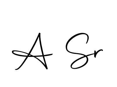 Also You can easily find your signature by using the search form. We will create A Sr name handwritten signature images for you free of cost using Autography-DOLnW sign style. A Sr signature style 10 images and pictures png