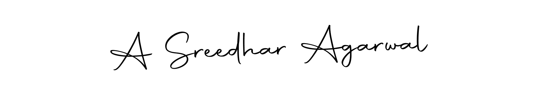 Also You can easily find your signature by using the search form. We will create A Sreedhar Agarwal name handwritten signature images for you free of cost using Autography-DOLnW sign style. A Sreedhar Agarwal signature style 10 images and pictures png