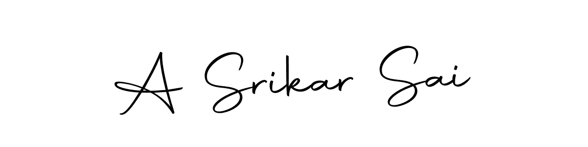 Make a beautiful signature design for name A Srikar Sai. With this signature (Autography-DOLnW) style, you can create a handwritten signature for free. A Srikar Sai signature style 10 images and pictures png