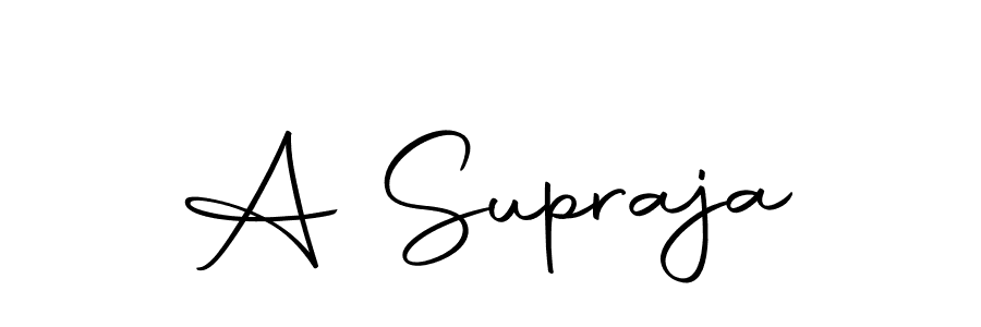 Make a beautiful signature design for name A Supraja. Use this online signature maker to create a handwritten signature for free. A Supraja signature style 10 images and pictures png