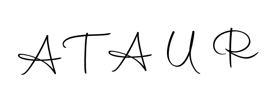 Design your own signature with our free online signature maker. With this signature software, you can create a handwritten (Autography-DOLnW) signature for name A T A U R. A T A U R signature style 10 images and pictures png