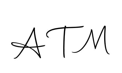A T M stylish signature style. Best Handwritten Sign (Autography-DOLnW) for my name. Handwritten Signature Collection Ideas for my name A T M. A T M signature style 10 images and pictures png