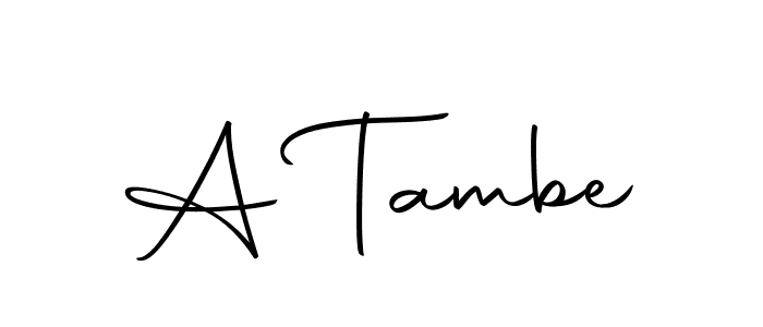 Also You can easily find your signature by using the search form. We will create A Tambe name handwritten signature images for you free of cost using Autography-DOLnW sign style. A Tambe signature style 10 images and pictures png