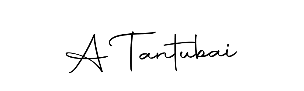 Make a beautiful signature design for name A Tantubai. Use this online signature maker to create a handwritten signature for free. A Tantubai signature style 10 images and pictures png