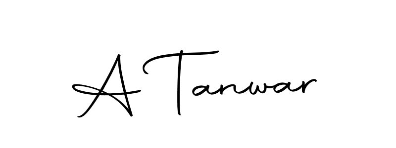You should practise on your own different ways (Autography-DOLnW) to write your name (A Tanwar) in signature. don't let someone else do it for you. A Tanwar signature style 10 images and pictures png