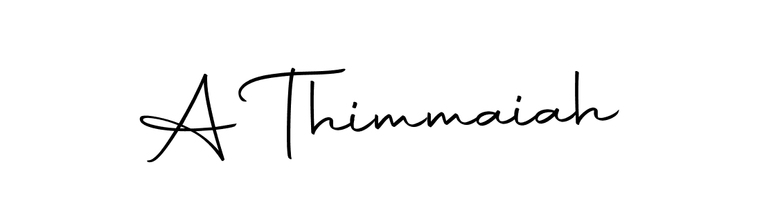 You should practise on your own different ways (Autography-DOLnW) to write your name (A Thimmaiah) in signature. don't let someone else do it for you. A Thimmaiah signature style 10 images and pictures png