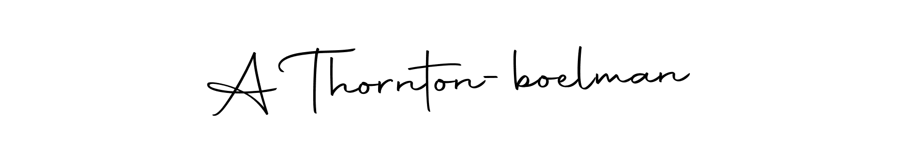 See photos of A Thornton-boelman official signature by Spectra . Check more albums & portfolios. Read reviews & check more about Autography-DOLnW font. A Thornton-boelman signature style 10 images and pictures png