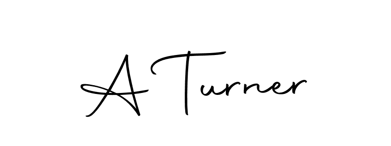 It looks lik you need a new signature style for name A Turner. Design unique handwritten (Autography-DOLnW) signature with our free signature maker in just a few clicks. A Turner signature style 10 images and pictures png