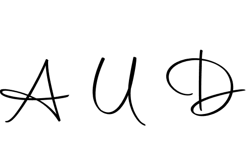 Also You can easily find your signature by using the search form. We will create A U D name handwritten signature images for you free of cost using Autography-DOLnW sign style. A U D signature style 10 images and pictures png