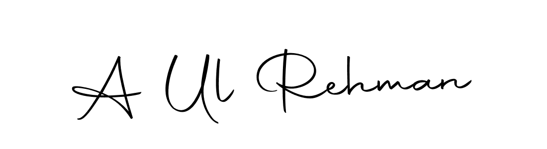 You should practise on your own different ways (Autography-DOLnW) to write your name (A Ul Rehman) in signature. don't let someone else do it for you. A Ul Rehman signature style 10 images and pictures png