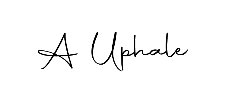 Create a beautiful signature design for name A Uphale. With this signature (Autography-DOLnW) fonts, you can make a handwritten signature for free. A Uphale signature style 10 images and pictures png