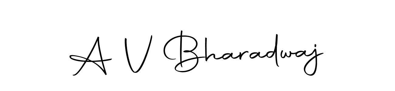 Similarly Autography-DOLnW is the best handwritten signature design. Signature creator online .You can use it as an online autograph creator for name A V Bharadwaj. A V Bharadwaj signature style 10 images and pictures png