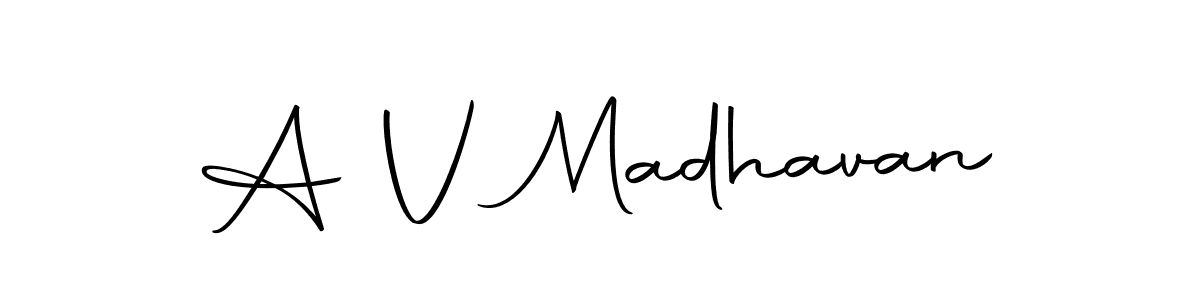 Check out images of Autograph of A V Madhavan name. Actor A V Madhavan Signature Style. Autography-DOLnW is a professional sign style online. A V Madhavan signature style 10 images and pictures png