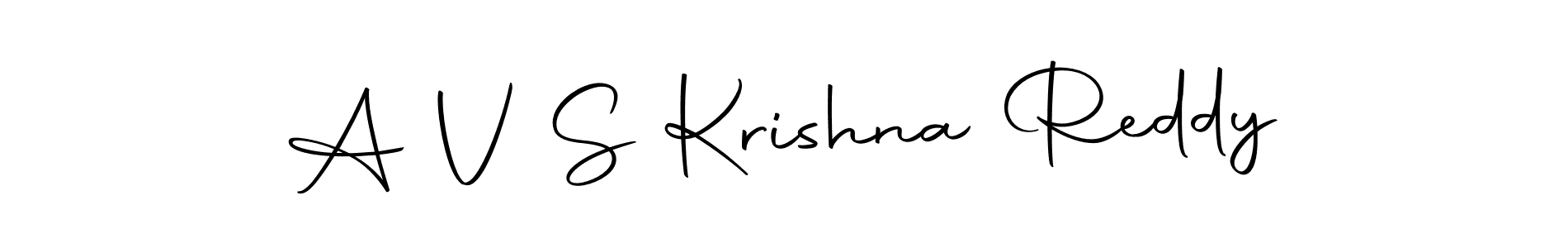 This is the best signature style for the A V S Krishna Reddy name. Also you like these signature font (Autography-DOLnW). Mix name signature. A V S Krishna Reddy signature style 10 images and pictures png