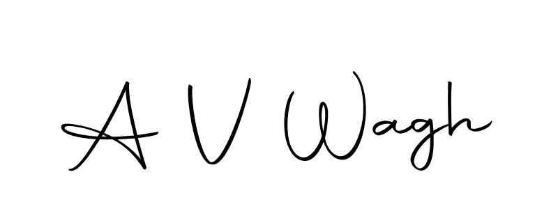 You can use this online signature creator to create a handwritten signature for the name A V Wagh. This is the best online autograph maker. A V Wagh signature style 10 images and pictures png