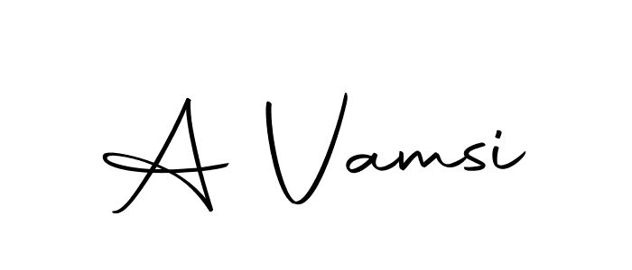 Also we have A Vamsi name is the best signature style. Create professional handwritten signature collection using Autography-DOLnW autograph style. A Vamsi signature style 10 images and pictures png
