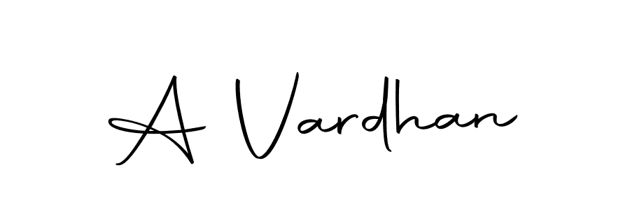 Make a beautiful signature design for name A Vardhan. Use this online signature maker to create a handwritten signature for free. A Vardhan signature style 10 images and pictures png