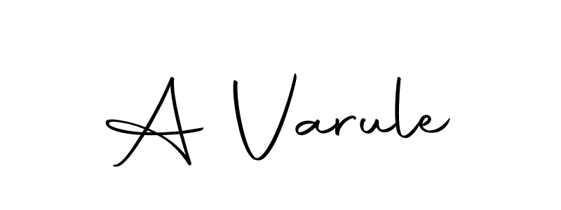 Use a signature maker to create a handwritten signature online. With this signature software, you can design (Autography-DOLnW) your own signature for name A Varule. A Varule signature style 10 images and pictures png