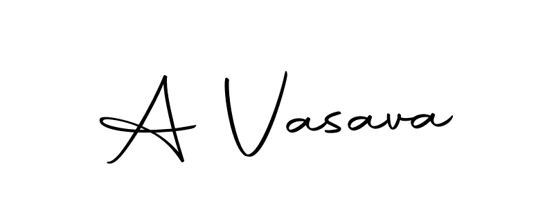Create a beautiful signature design for name A Vasava. With this signature (Autography-DOLnW) fonts, you can make a handwritten signature for free. A Vasava signature style 10 images and pictures png