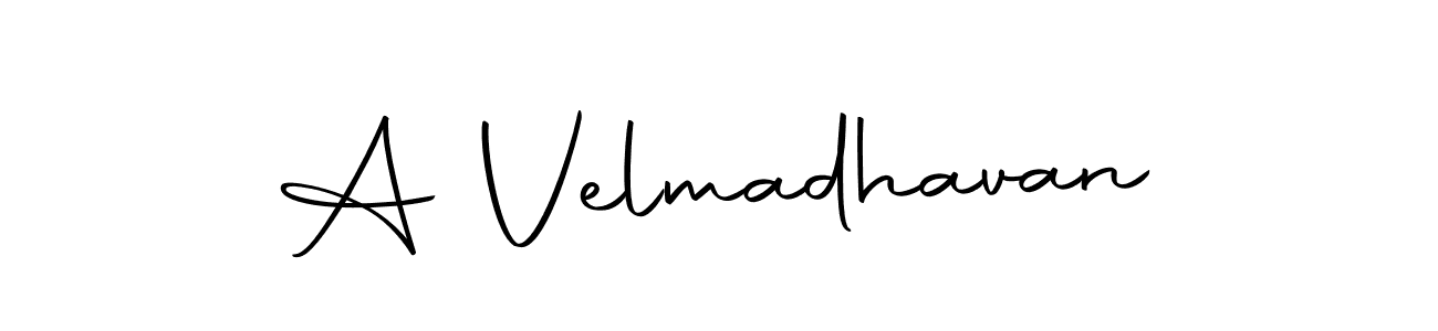 Use a signature maker to create a handwritten signature online. With this signature software, you can design (Autography-DOLnW) your own signature for name A Velmadhavan. A Velmadhavan signature style 10 images and pictures png