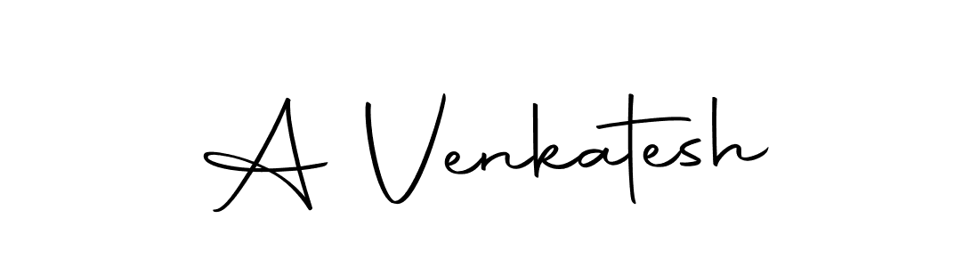 How to make A Venkatesh name signature. Use Autography-DOLnW style for creating short signs online. This is the latest handwritten sign. A Venkatesh signature style 10 images and pictures png