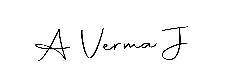 How to make A Verma J name signature. Use Autography-DOLnW style for creating short signs online. This is the latest handwritten sign. A Verma J signature style 10 images and pictures png