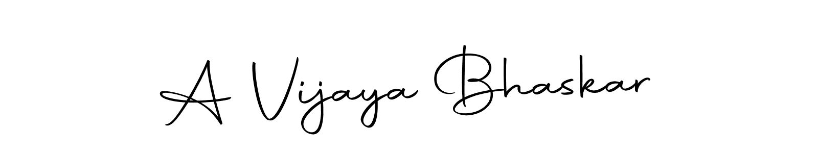 This is the best signature style for the A Vijaya Bhaskar name. Also you like these signature font (Autography-DOLnW). Mix name signature. A Vijaya Bhaskar signature style 10 images and pictures png