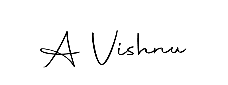 How to make A Vishnu name signature. Use Autography-DOLnW style for creating short signs online. This is the latest handwritten sign. A Vishnu signature style 10 images and pictures png