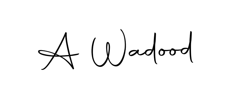 You can use this online signature creator to create a handwritten signature for the name A Wadood. This is the best online autograph maker. A Wadood signature style 10 images and pictures png