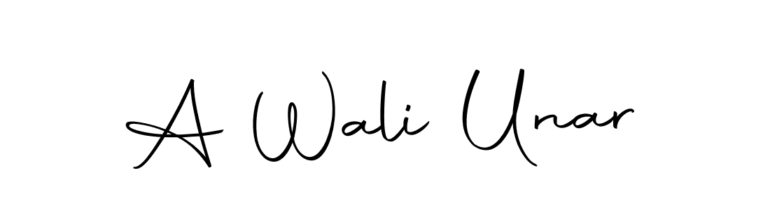 This is the best signature style for the A Wali Unar name. Also you like these signature font (Autography-DOLnW). Mix name signature. A Wali Unar signature style 10 images and pictures png