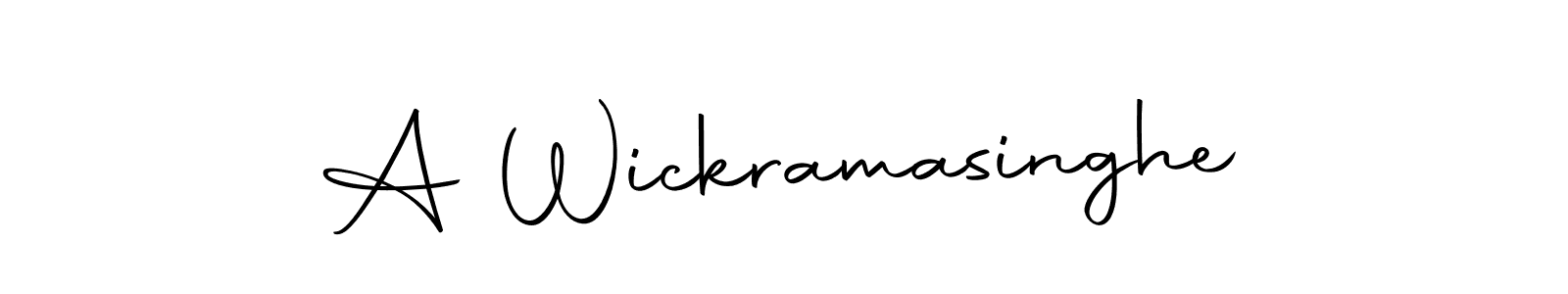 Make a beautiful signature design for name A Wickramasinghe. Use this online signature maker to create a handwritten signature for free. A Wickramasinghe signature style 10 images and pictures png