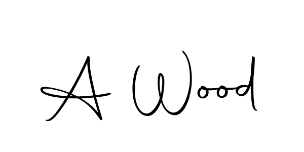 You should practise on your own different ways (Autography-DOLnW) to write your name (A Wood) in signature. don't let someone else do it for you. A Wood signature style 10 images and pictures png