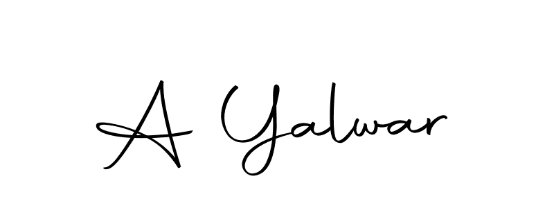 How to make A Yalwar name signature. Use Autography-DOLnW style for creating short signs online. This is the latest handwritten sign. A Yalwar signature style 10 images and pictures png