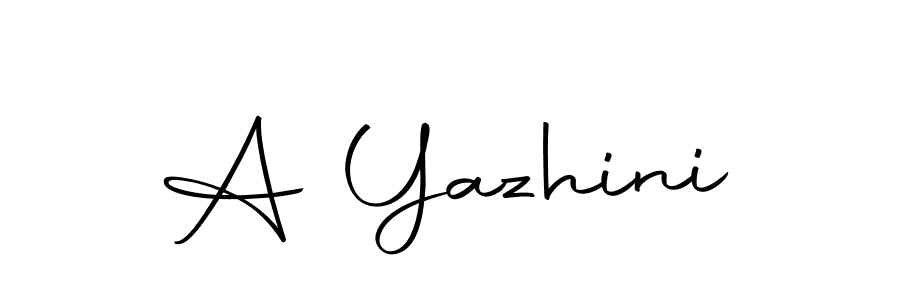 Here are the top 10 professional signature styles for the name A Yazhini. These are the best autograph styles you can use for your name. A Yazhini signature style 10 images and pictures png