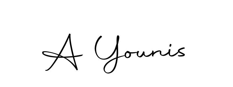Make a beautiful signature design for name A Younis. Use this online signature maker to create a handwritten signature for free. A Younis signature style 10 images and pictures png