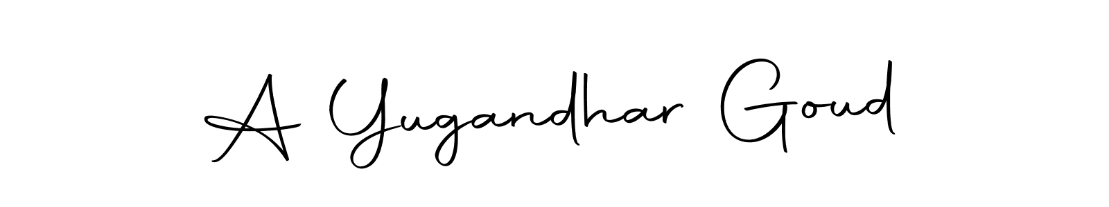 Autography-DOLnW is a professional signature style that is perfect for those who want to add a touch of class to their signature. It is also a great choice for those who want to make their signature more unique. Get A Yugandhar Goud name to fancy signature for free. A Yugandhar Goud signature style 10 images and pictures png