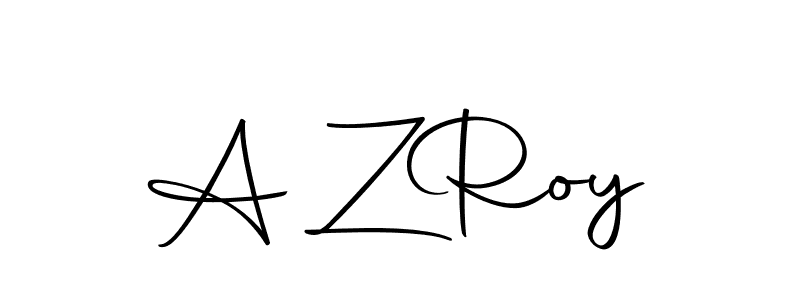 The best way (Autography-DOLnW) to make a short signature is to pick only two or three words in your name. The name A Z  Roy include a total of six letters. For converting this name. A Z  Roy signature style 10 images and pictures png