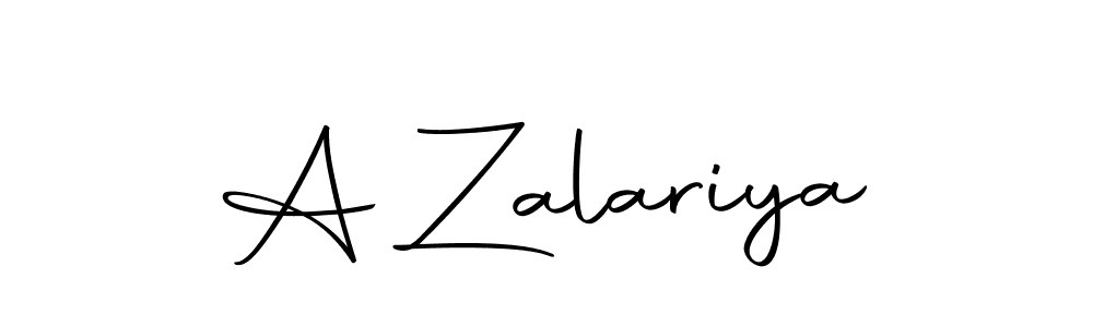 You can use this online signature creator to create a handwritten signature for the name A Zalariya. This is the best online autograph maker. A Zalariya signature style 10 images and pictures png