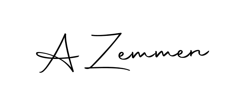 Make a beautiful signature design for name A Zemmen. Use this online signature maker to create a handwritten signature for free. A Zemmen signature style 10 images and pictures png