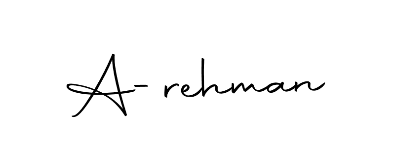 How to make A-rehman name signature. Use Autography-DOLnW style for creating short signs online. This is the latest handwritten sign. A-rehman signature style 10 images and pictures png